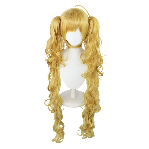 King Pesticide Angela Time Journey cos Wig Manga Jk Girl Double Ponytail Wavy Wi - Picture 3 of 4